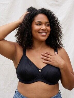 Understance Anti-Chafe Cooling Bra | Black or Pink | Size 38 DD